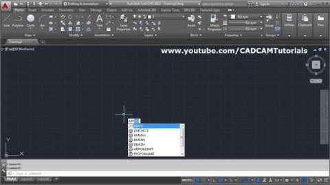 AutoCAD 2015 Drawing Limits Setting Tutorial