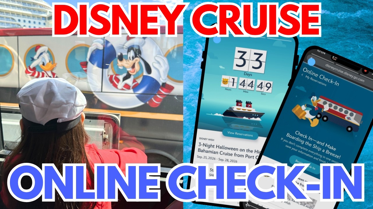 Disney Cruise Online Check-In: Everything You Need to Know!