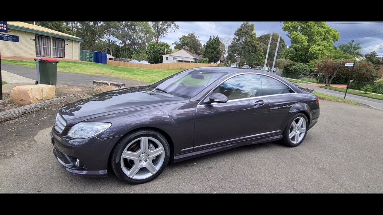 08 Mercedes Benz Cl500 Amg Youtube