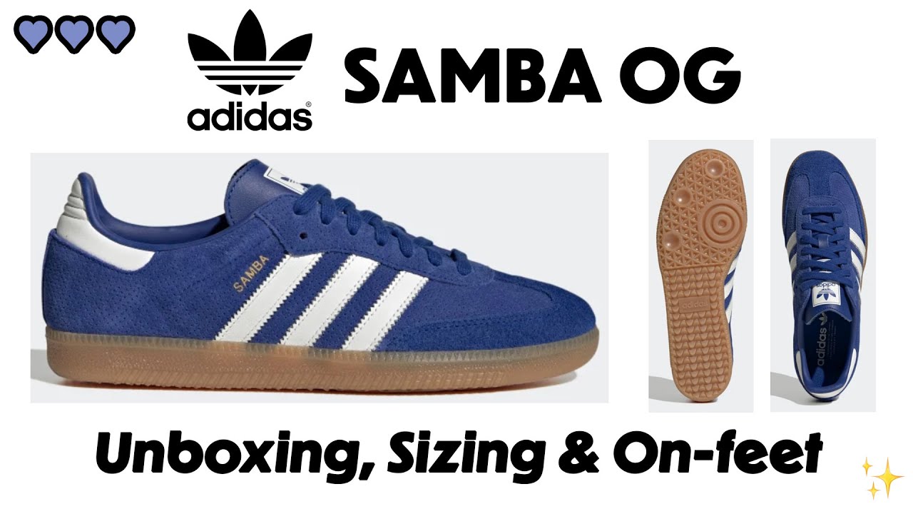 Adidas Samba OG⏐Unboxing & Try-On