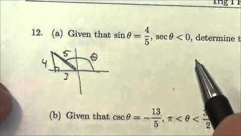 Math 30-1 Trig I Review #12a