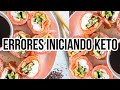 ERRORES COMUNES INICIANDO KETO | AVOID THESE KETO MISTAKES | Manu Echeverri