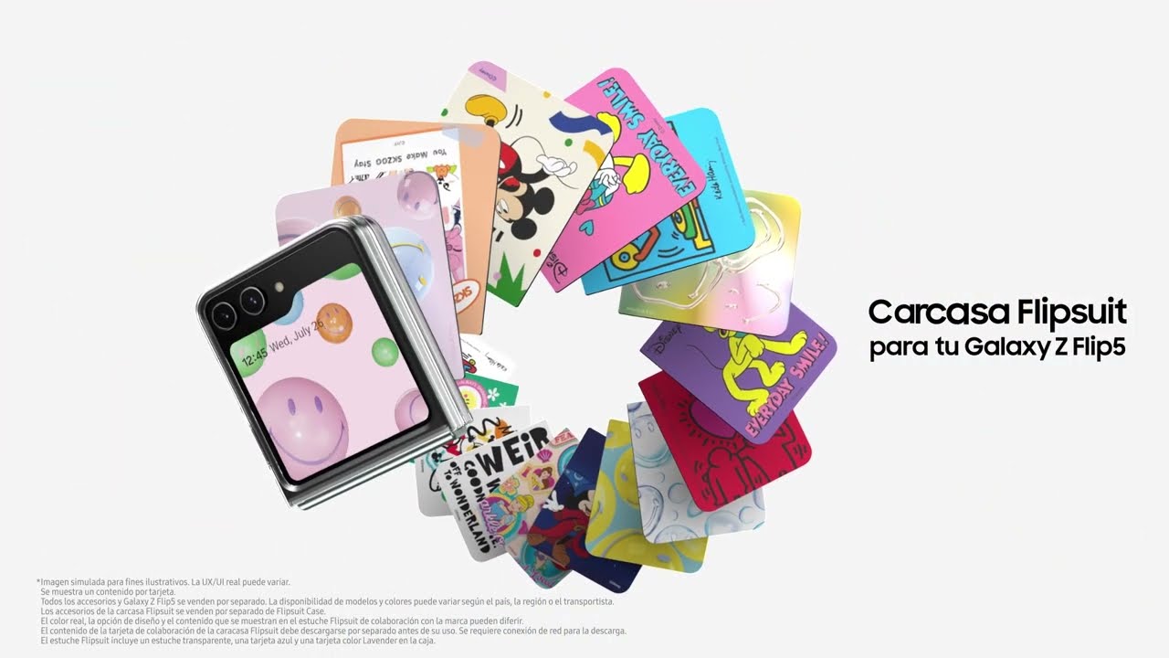 Galaxy Z Flip5: Presentando la nueva carcasa Flipsuit | Samsung