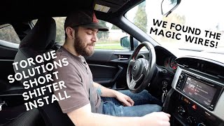 Torque Solutions Short Shifter (BRZ) + POV & The Mystery Wires!