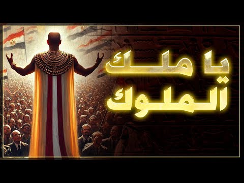 يا ملك الملوك فلتحيا الأمة المصرية   