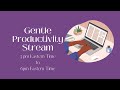 Gentle productivity stream