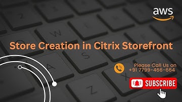 Store creation in Storefront server