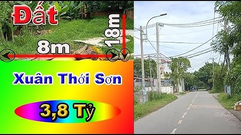 Đất Hóc Môn | Đất Mặt Tiền Xuân Thới Sơn Hóc Môn 3,8 Tỷ
