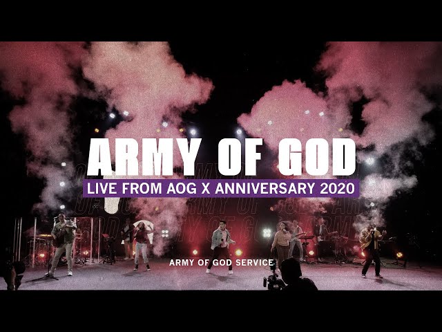 Army of God | Live From AOG X Anniversary 2020 | Army of God Service class=