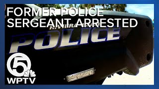 Former Riviera Beach police sergeant arrested, faces charge of aggravated battery with a weapon