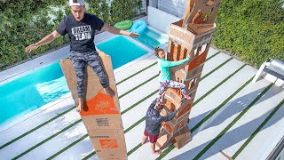 TALLEST BOX FORT WINS $10,000