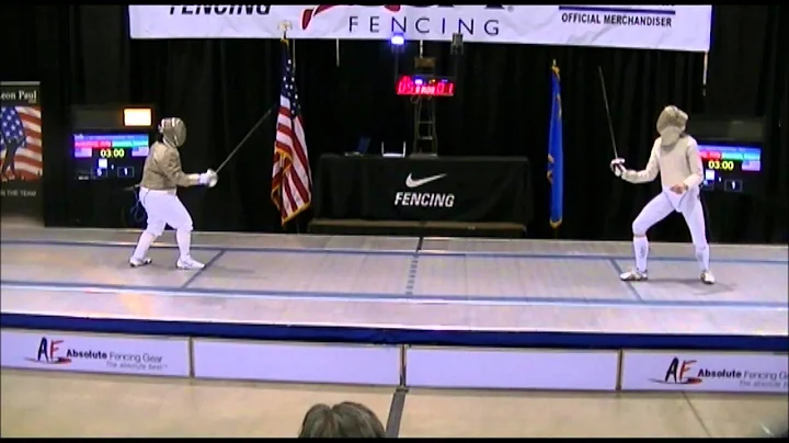 2015 March NAC Vet Open Women's Saber Gold Medal F...