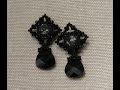 Sidonia&#39;s handmade jewelry - Beaded Stud Earrings tutorial