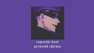 Video thumbnail of "princess chelsea - cigarette duet (slowed n reverb)"