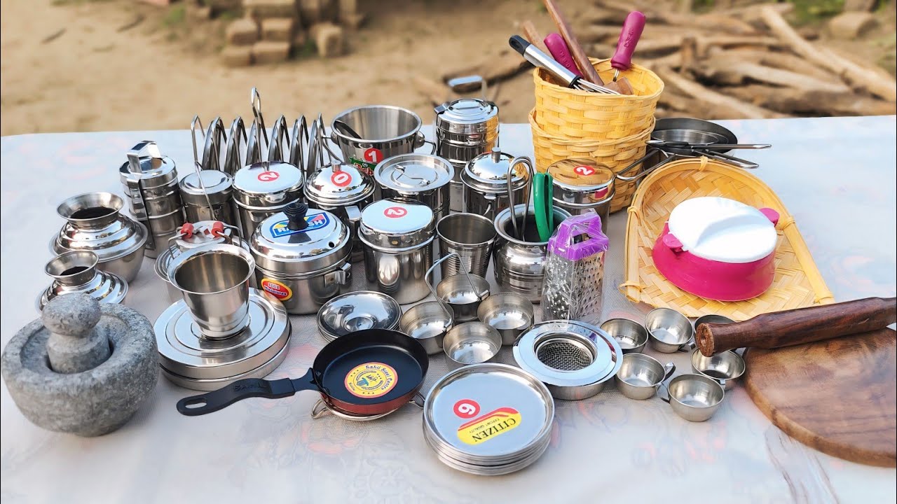 5 Minutes Satisfying with Unboxing Real Kitchen Set | Tiny Miniature ...