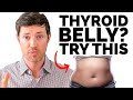 Thyroid belly shape explained get rid of it fast
