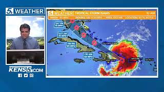 Hot today,  but a "cold front" on the way?