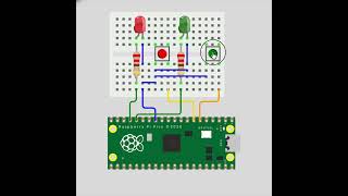 Raspberry Pi Pico 2 Buton 2 LED Bağımsız Kontrol / Dual Button Dual LED Independent | MicroPython