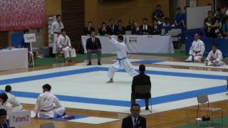 2017年 空手道 男子個人形 T3 20 3回戦