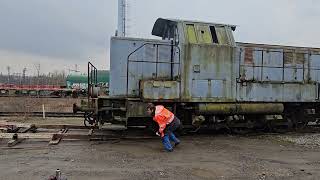 Chargement De La Locomotive Hlr 8269 A Anvers