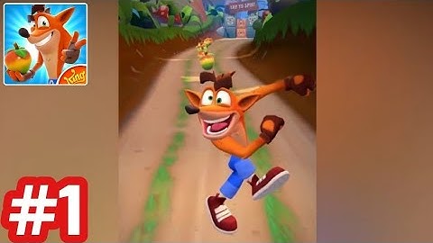 Crash Bandicoot: On The Run - Gameplay Walkthrough - Part 1 (iOS/Android)