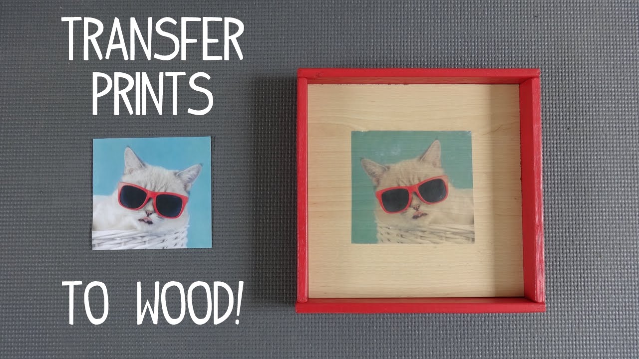 How to Print on Wood (The Easiest & Best Way) - Angela Marie Made