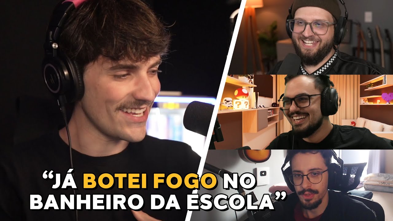 MOUNT E COLEGAS CONTANDO SUAS EXPERIÊNCIAS DE QUANDO ERAM CRIANÇAS | mount cortes