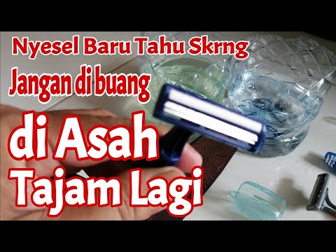 Video: Mengasah Pisau Cukur Lurus