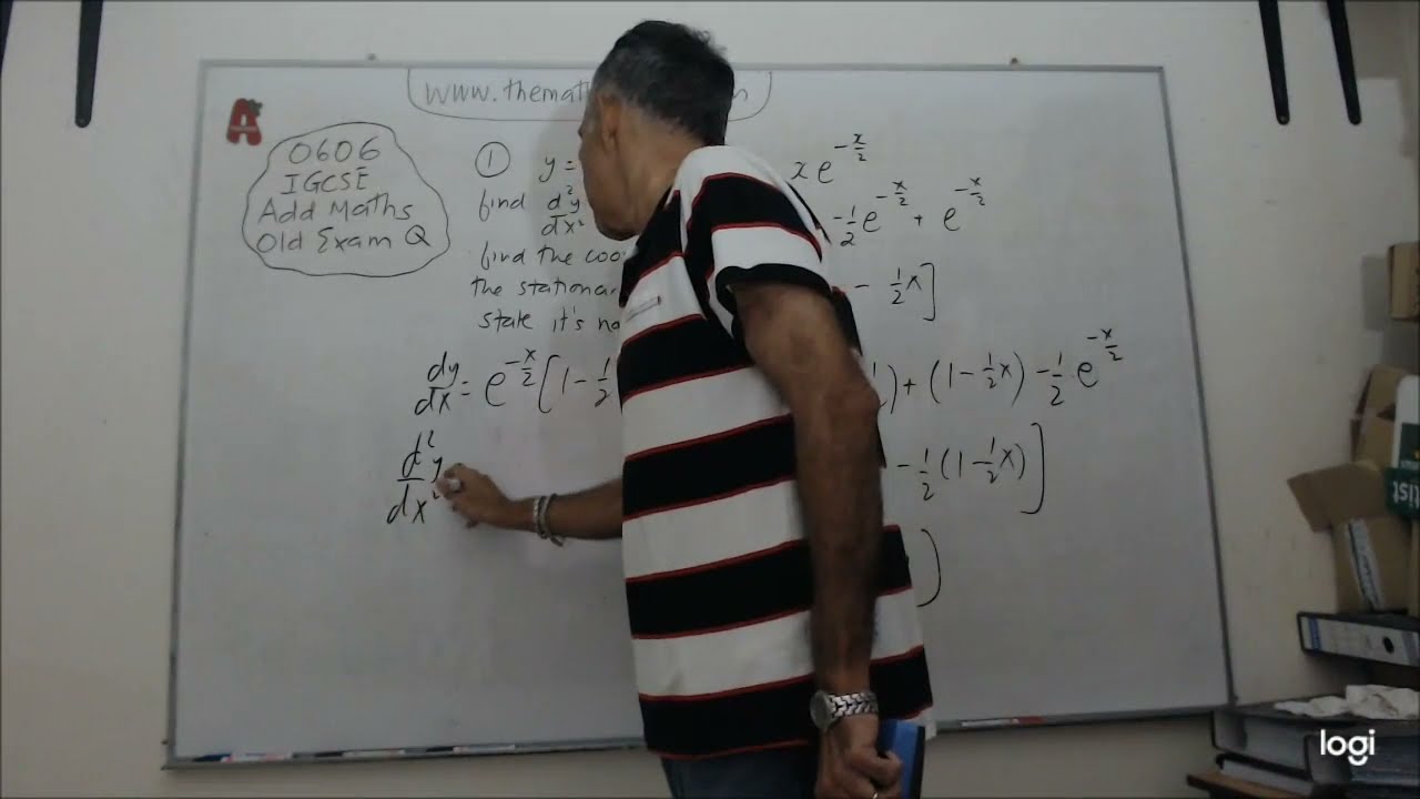 IGCSE Add Maths 0606 Past Papers Full Solutions Q1