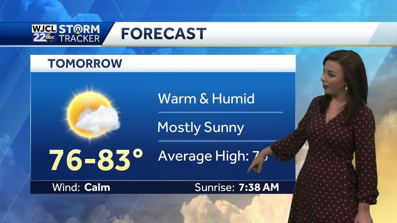 Rain chances increase for the work week - YouTube