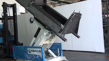 Sideros Engineering - Welding Positioner - Rotolift RL 2500 135° inclination