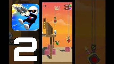 Johnny Trigger - Gameplay Walkthrough Part 2 - Levels 21 - 40 (Android,iOS)