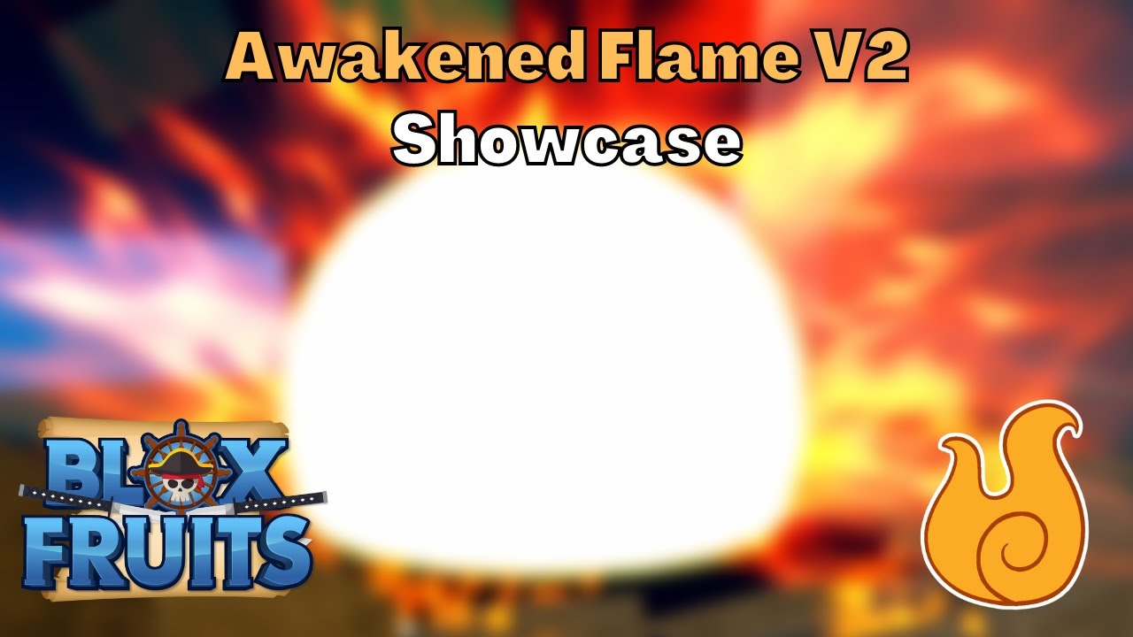 Awakening Flame and Dark in One Video + Showcase.. Blox Fruits