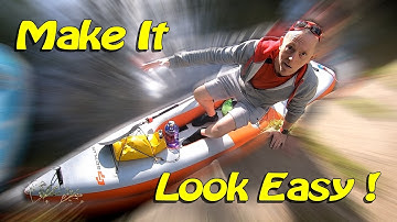 Getting In & Out of an Inflatable Kayak - The Principles