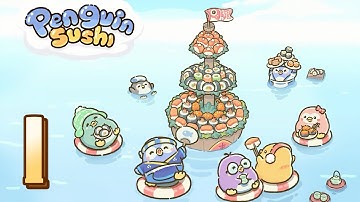 ☑️ Penguin Sushi Bar / Gameplay Walkthrough / Part 1