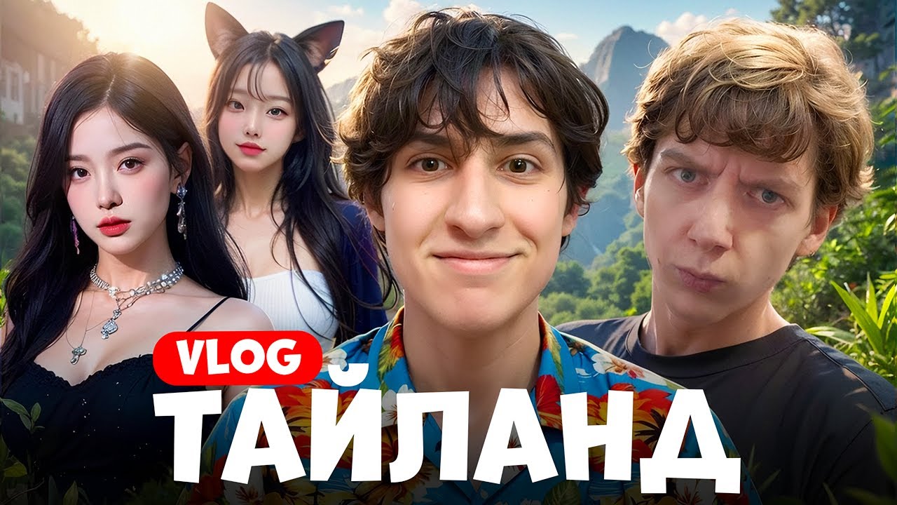 ВЛОГ С ТАЙЛАНДА! Путешествие LEHA_PAWS REJIBOI МЕРСЕДЕС