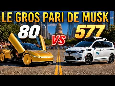 Lancement du Cybercab à Austin : 80 pièces pour bouleverser les 577 véhicules de Waymo