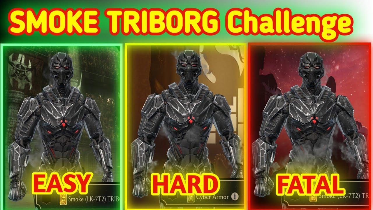 SMOKE TRIBORG Challenge Completed | Mortal Kombat Mobile