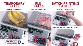 DL Series Price Computing Scales Demo Video