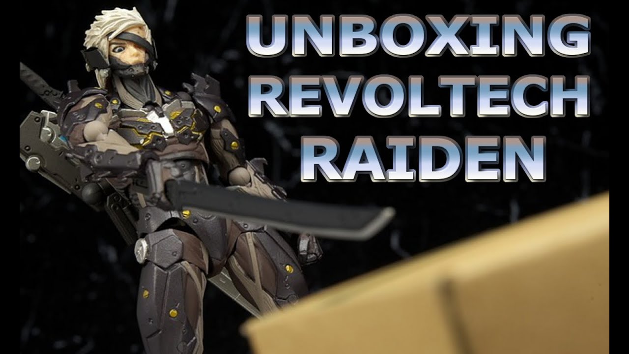 Unboxing de Revoltech Raiden Metal Gear Rising Revengeance - YouTube