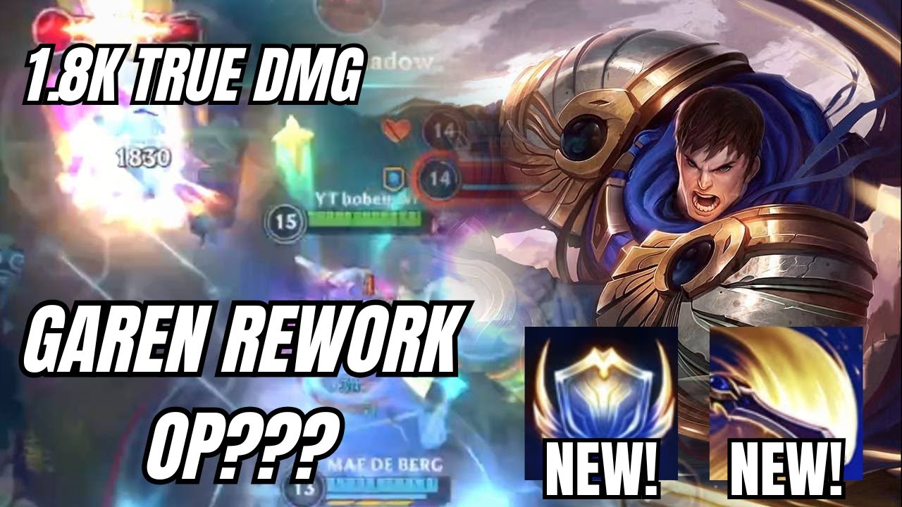 GAREN REWORK MAKES HIM OP IN THE JUNGLE??? | Wild Rift Ranked Gameplay ...