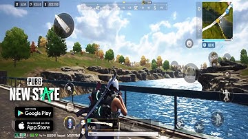 PUBG NEWSTATE TROI MAP GAMEPLAY ON IPHONE X - NO COMMENTARY (IOS/ANDROID) #IW29