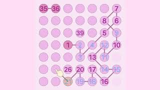 Number Chain Cherry Blossom Pink Theme screenshot 4