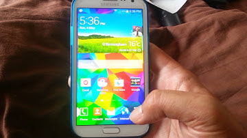 Samsung Galaxy Note 2 with the new 4.4.2 KK AND NEW FEATURES FROM Note4&S5 part 1