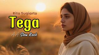 Tega  Rita Sugiarto  Versi Slow Rock Viral cover  ritasugiarto 
