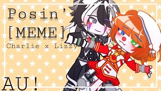 Posin' [MEME] || Teen. Charlie x Lizzy • Valentine special! • AU by •Kalindra• [Mahdii] ★ 16,085 views 3 months ago 53 seconds