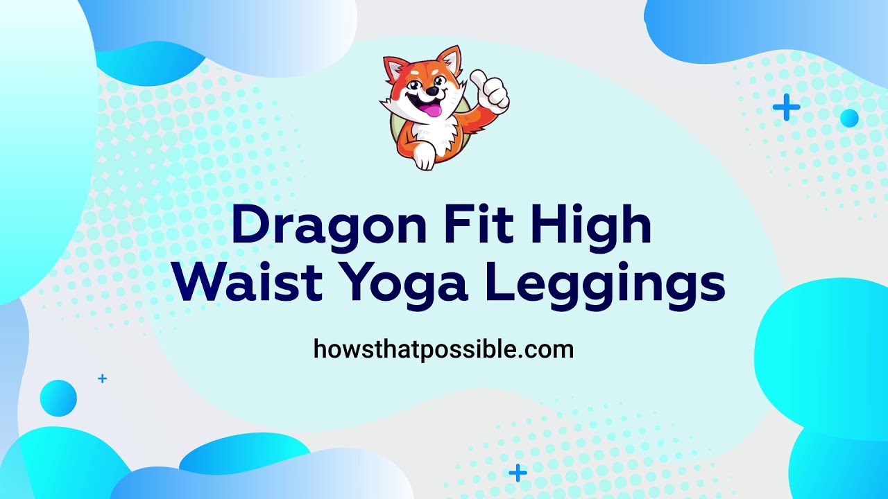  Dragon Fit High Waist Yoga Leggings