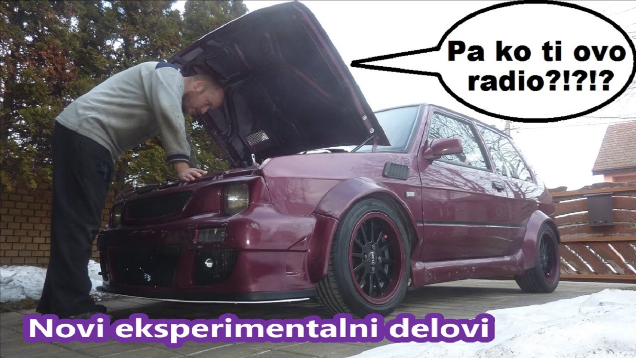 Yugo 95 EFI - Ugradjujemo eksperimentalni deo / Vlog 12