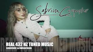 Celebrity Sabrina Carpenter - Feather (Clean, 432 Hz Tuned) Wealth