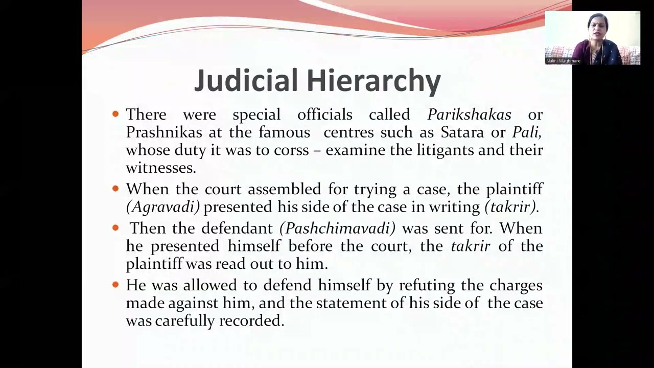 Maratha's Judiciary System